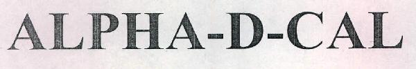 Alpha-d-cal Device mark 2486230 Trademark