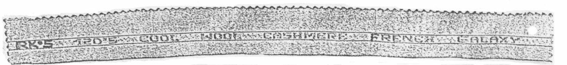 Rk.5 120*t Cool Wool Cashmere French Eleecee Device mark 1045323 Trademark