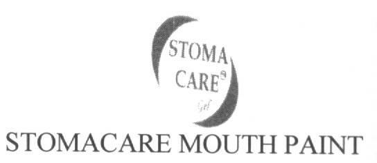 Stomacare Mouth Paint (label) Device mark 1611963 Trademark