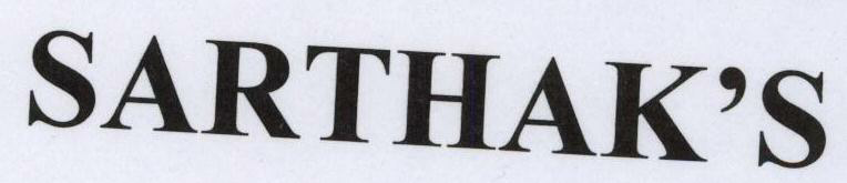 Sarthak"s With Device Device mark 1671457 Trademark