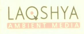 Laqshya Amdient Media (label) Device mark 1623177 Trademark