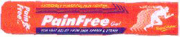 Painfree Gel (label) Device mark 1474411 Trademark