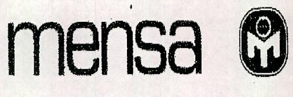 Mensa With Label Device mark 1484182 Trademark