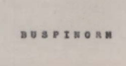 Buspinorm Device mark 488061 Trademark