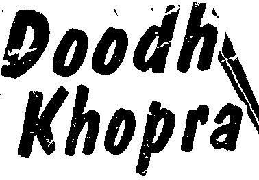 Doodh Khopra (special Form Of Writing). Device mark 1451800 Trademark