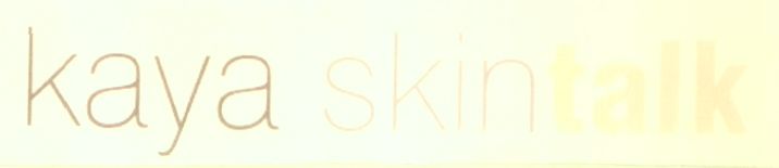 Kaya Skin Talk (label) Device mark 1375463 Trademark