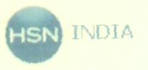 Hsn India (label) Device mark 1618685 Trademark