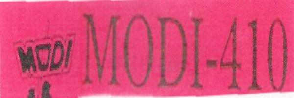 Modi-410(label) Device mark 2234136 Trademark