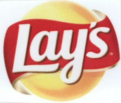 Lay's (logo) Device mark 1547136 Trademark