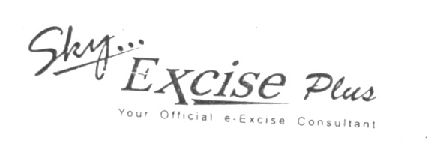 Sky... Excise Plus ( Label) Device mark 1418858 Trademark