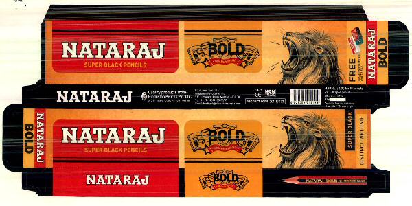 Nataraj Super Black Pencils Device mark 2616544 Trademark