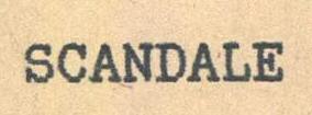Scandale Device mark 540152 Trademark