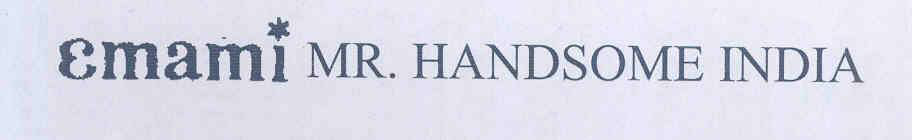 Emami Mr. Handsome India Device mark 1591426 Trademark