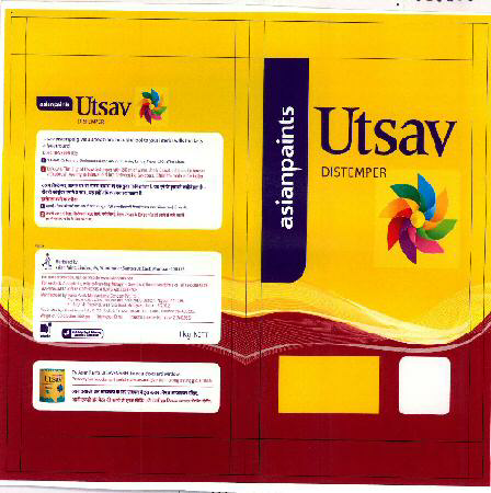 Asianpaints Utsav Distemper (device Of Fan) Device mark 2340437 Trademark