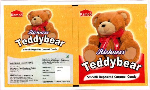 Richness Teddybear Device mark 2264164 Trademark