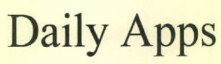 Daily Apps Device mark 2841499 Trademark