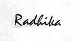 Radhika Device mark 892510 Trademark