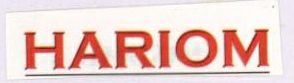 Hariom Device mark 1815990 Trademark