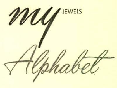 My Jewels Alphabet Device mark 2963057 Trademark
