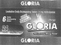 Gloria (label) Device mark 1520532 Trademark