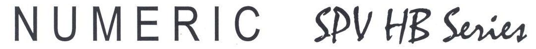 Numeric Spv Hb Series Device mark 2277369 Trademark