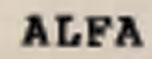 " Alfa " Device mark 687357 Trademark