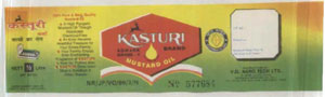 Kasturi (in Hindhi Also) Device mark 1213132 Trademark