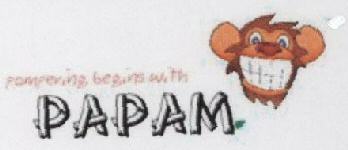 Papam (with Device) Device mark 1739371 Trademark