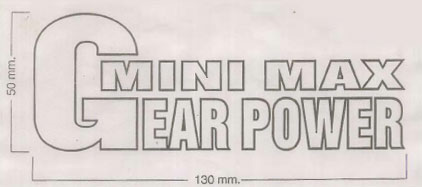 Mini Max Gear Power Device mark 1221337 Trademark