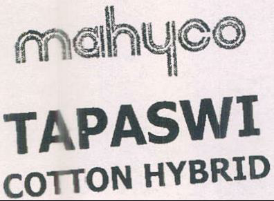 Tapaswi Cotton Hybrid Device mark 962714 Trademark