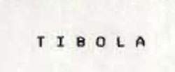 Tibola Device mark 1007683 Trademark