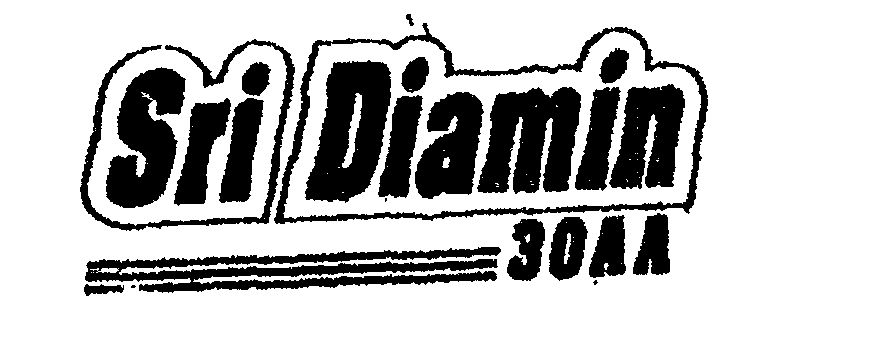 Sri Diamin 30aa Device mark 628587 Trademark