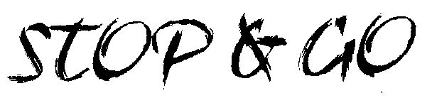 Stop & Go (letter Written In Special From) Device mark 1470115 Trademark