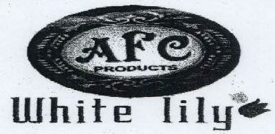 Afc Products White Lily With Label Device mark 1761998 Trademark