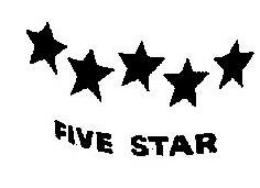 Five Stars Device mark 205736 Trademark