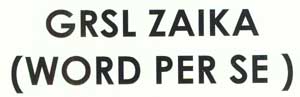 Grsl Zaika Device mark 1903452 Trademark