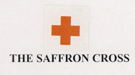 + The Saffron Cross (plus Device) Device mark 1455613 Trademark