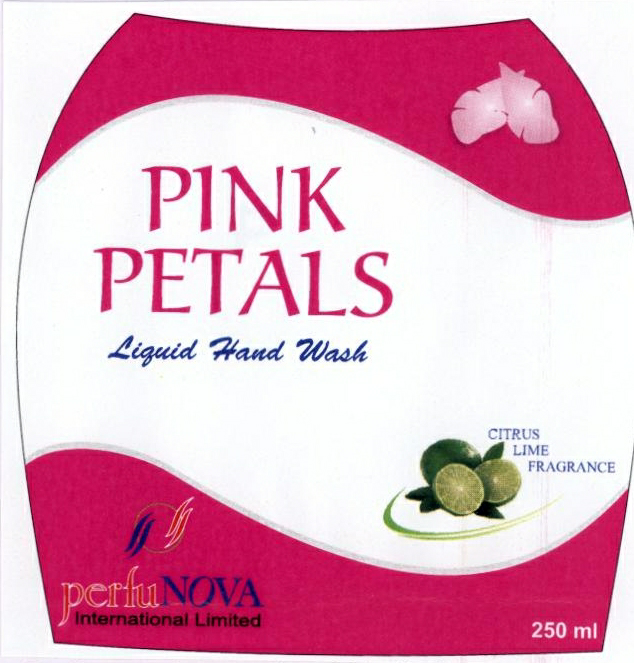 Pink Petals Device mark 1823751 Trademark