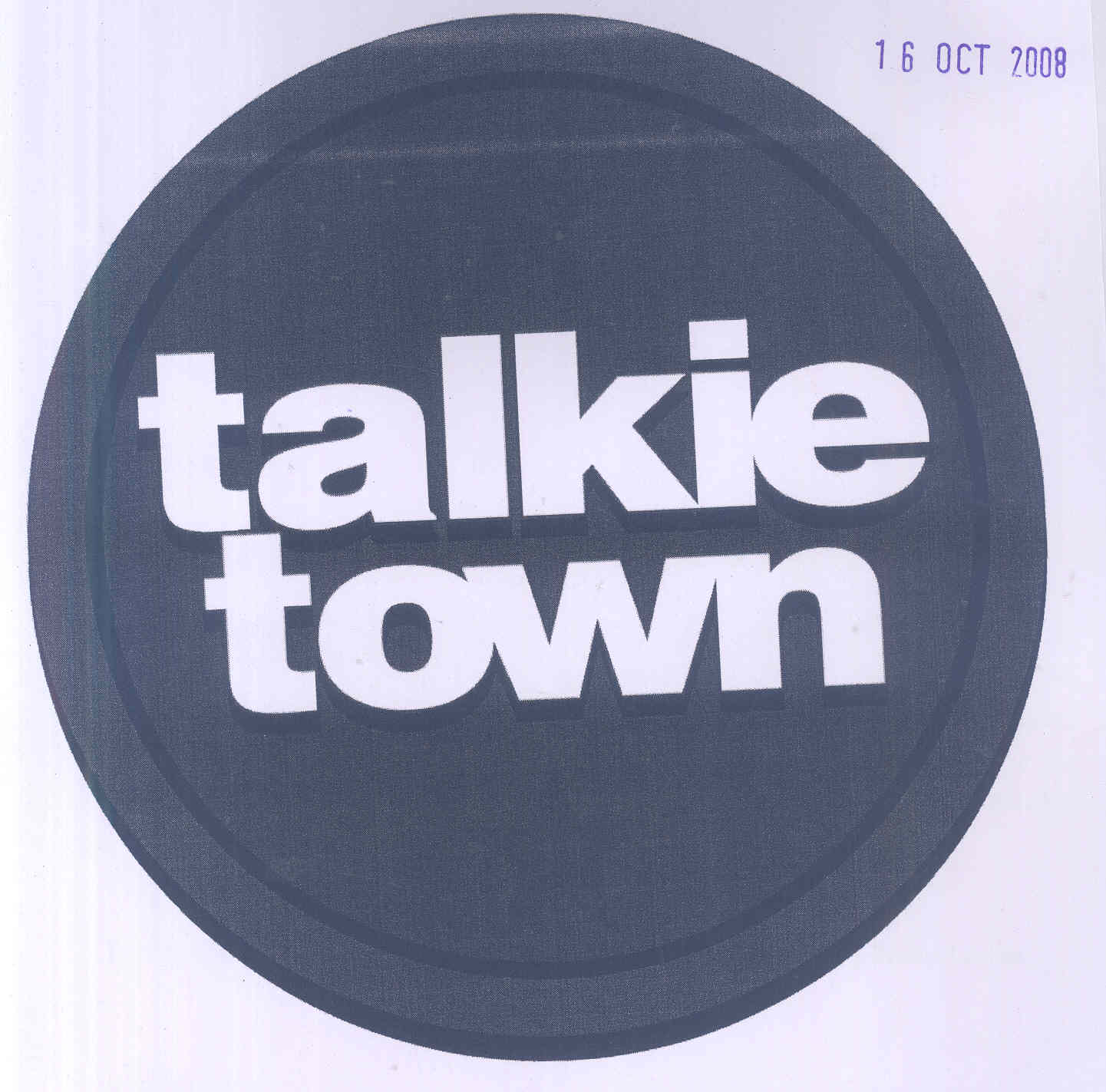 Talkie Town (label) Device mark 1744321 Trademark