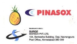 Pinasox ( Device ) Device mark 1300272 Trademark