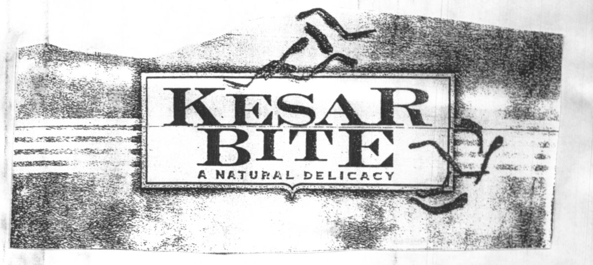 Kesar Bite ( Device) Device mark 1058347 Trademark