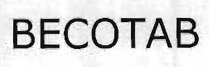Becotab Device mark 1399370 Trademark