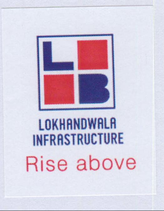 Lokhandwala Infrastructure Rise Above With Lb Device mark 2034468 Trademark