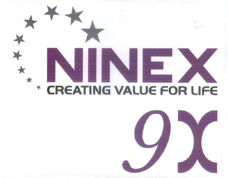 Ninex 9x Creating Value For Life Device mark 1615954 Trademark
