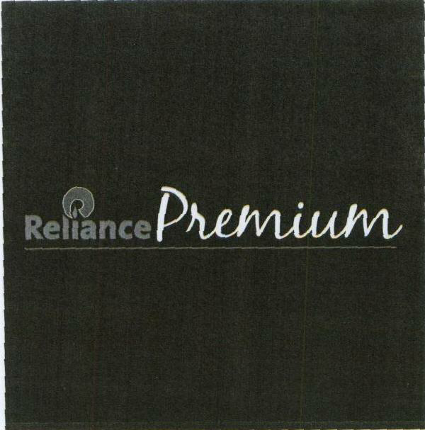 Reliance Premium (label) Device mark 1580584 Trademark
