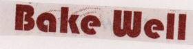 Bake Well (label) Device mark 1600032 Trademark