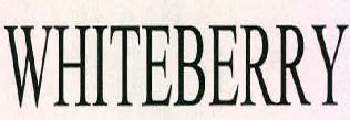 Whiteberry Device mark 2280842 Trademark