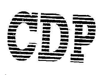 Cdp (label) Device mark 880424 Trademark