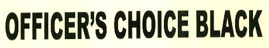 Officer's Choice Black Device mark 2798886 Trademark