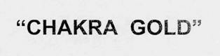 Chakra Gold Device mark 1836860 Trademark